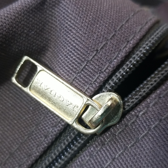 VINTAGE Brown Canvas Carry-on Travel Luggage Bag - Picture 9 of 15